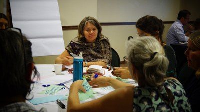 USAID and CIAT meet with partners to discuss innovative monitoring methodology combining land use and biodiversity data