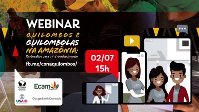 Webinar quilombos e quilombolas na Amazônia